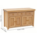 Miniature Wooden Cabinets with Drawers