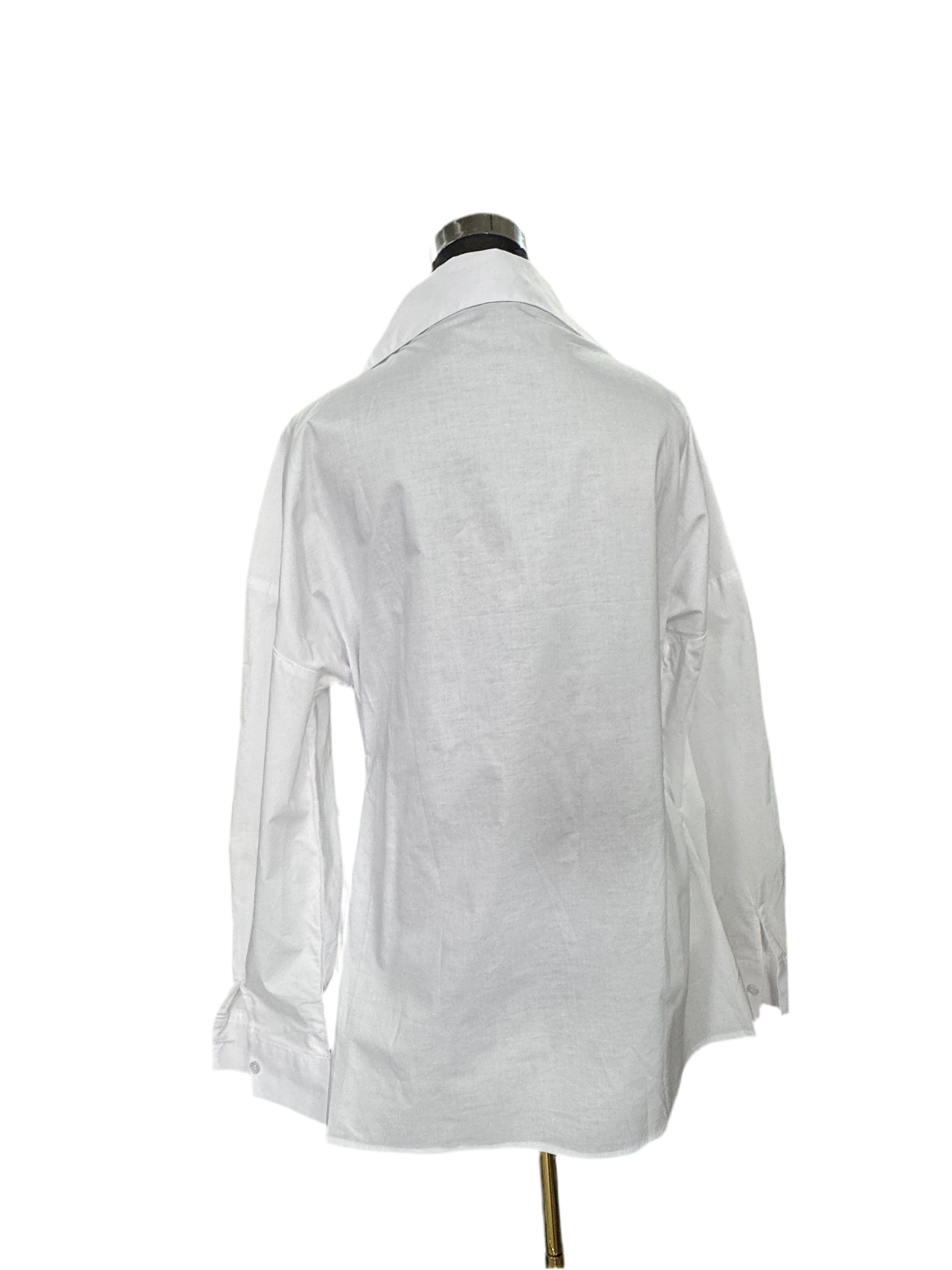 The Sculpted Drape Shirt