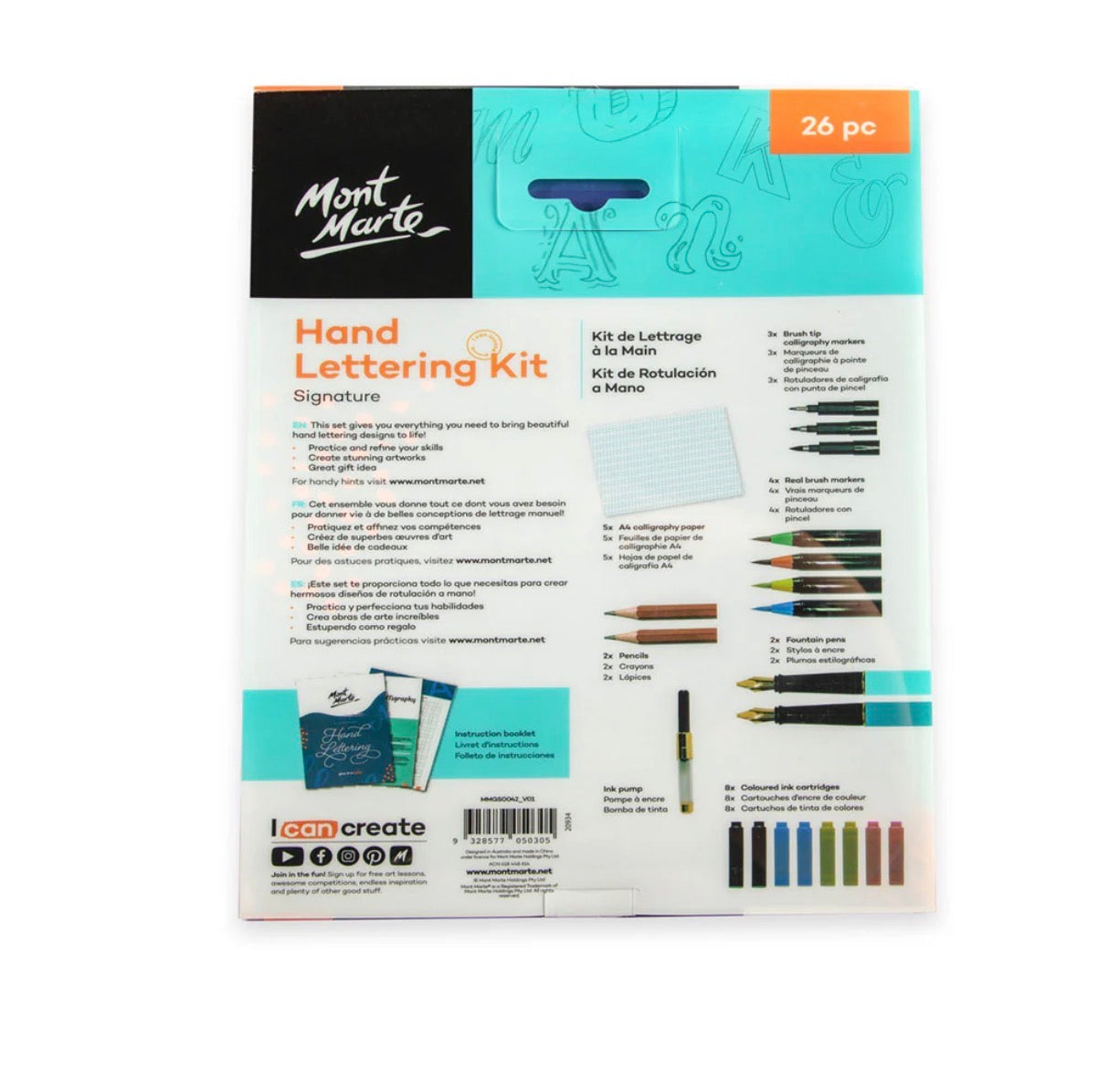Hand Lettering Set