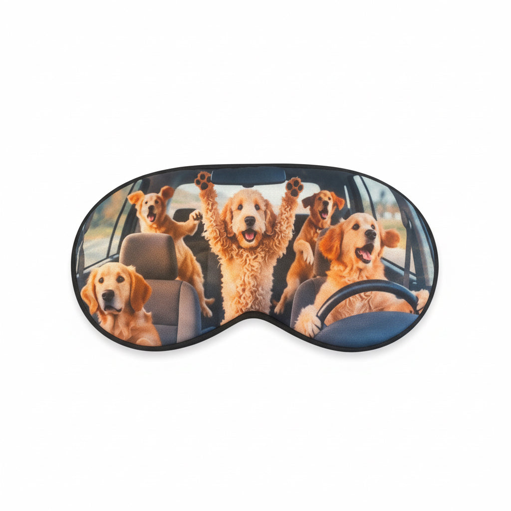 Cruising Labrador Sleep Mask