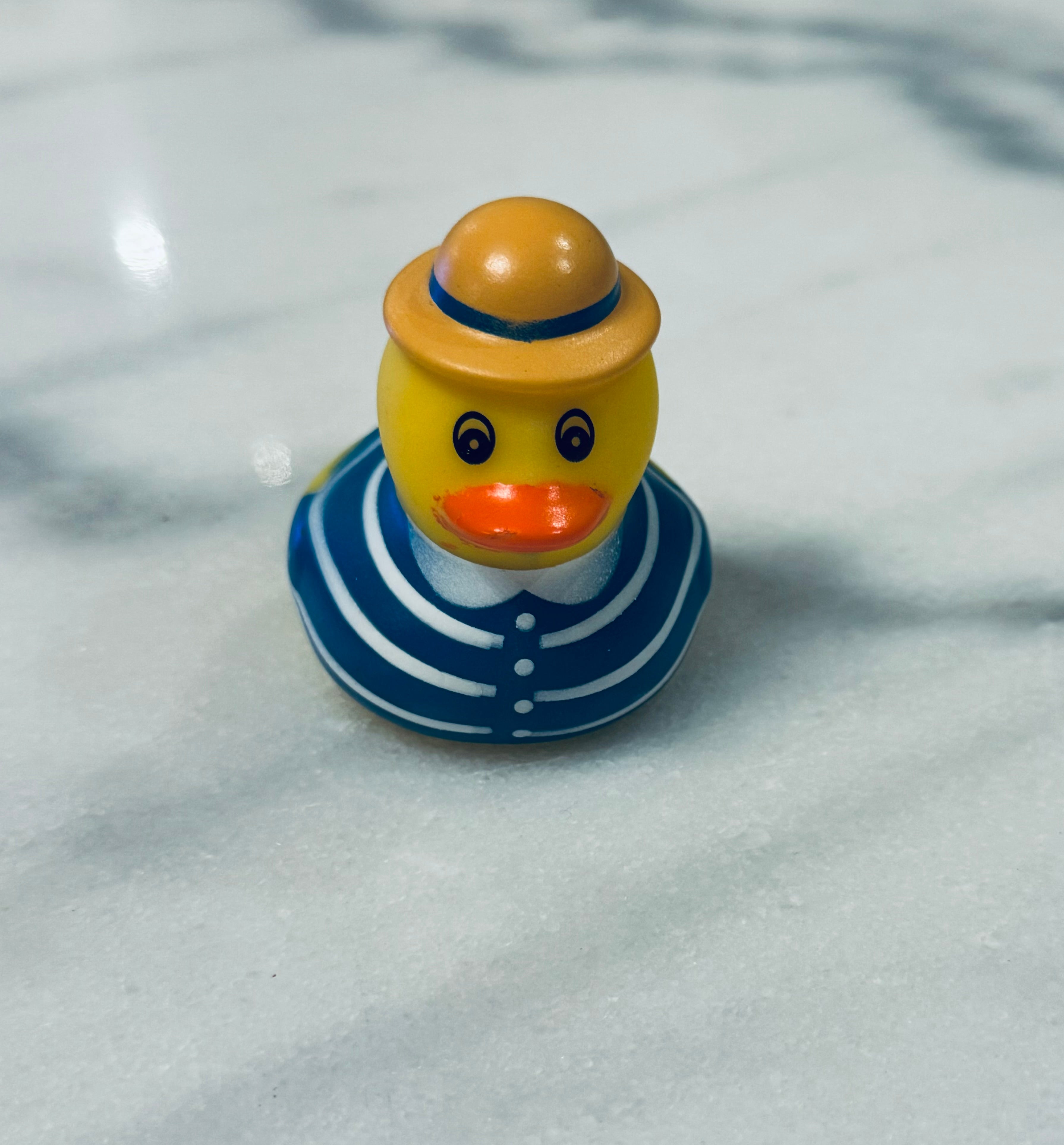 Canard en caoutchouc (gentleman)
