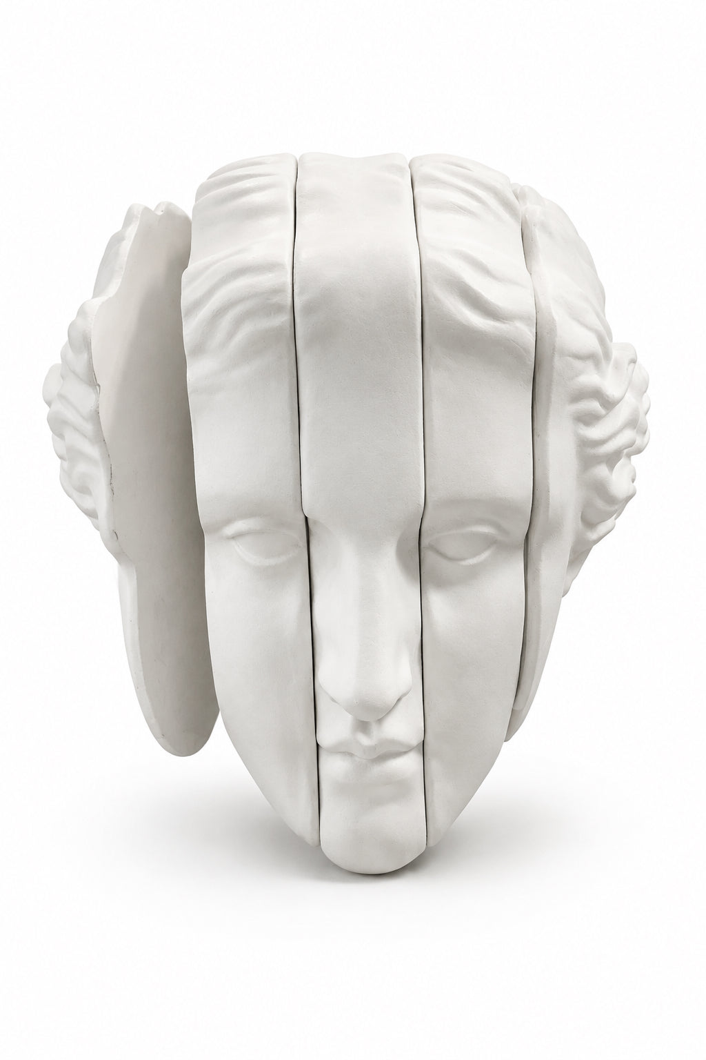 Disassemblable Greek Face Sculpture
