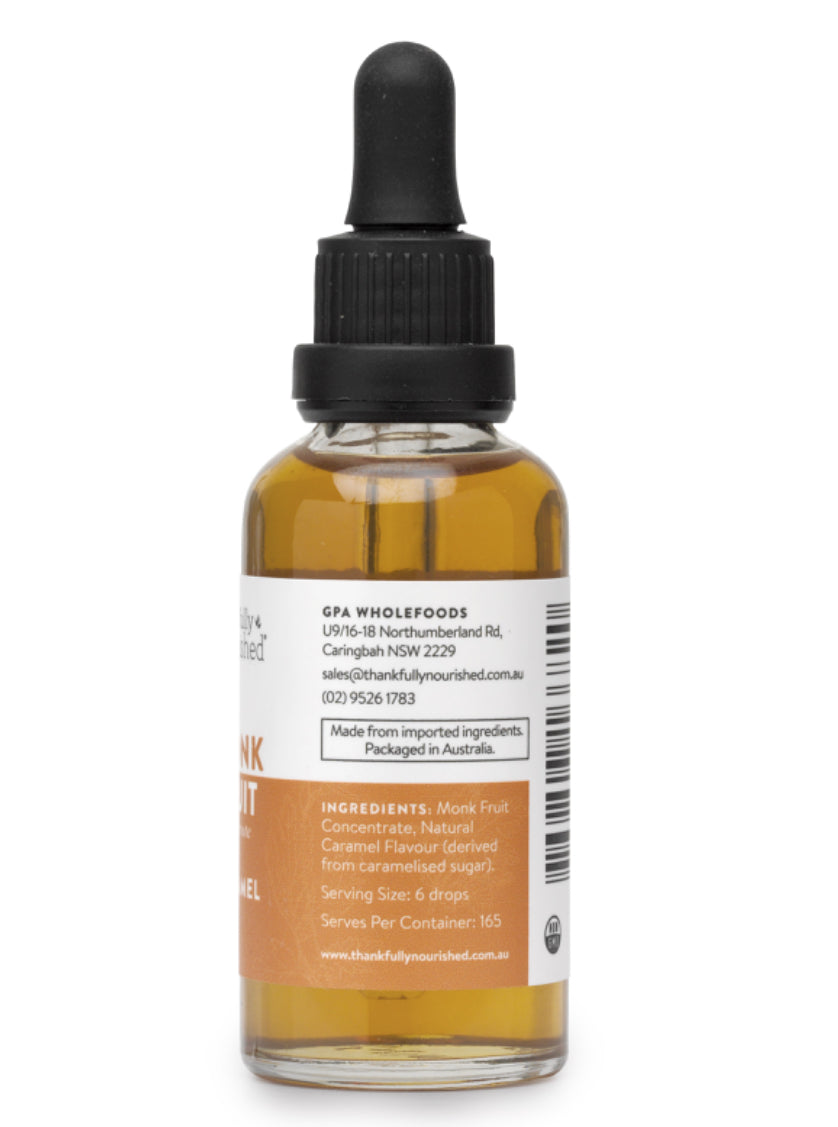 100% Monk Fruit Caramel concentrate 50mL