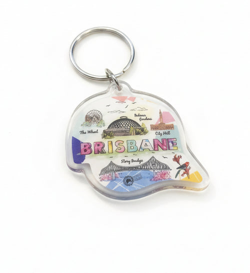 Brisbane Australian Keyring
