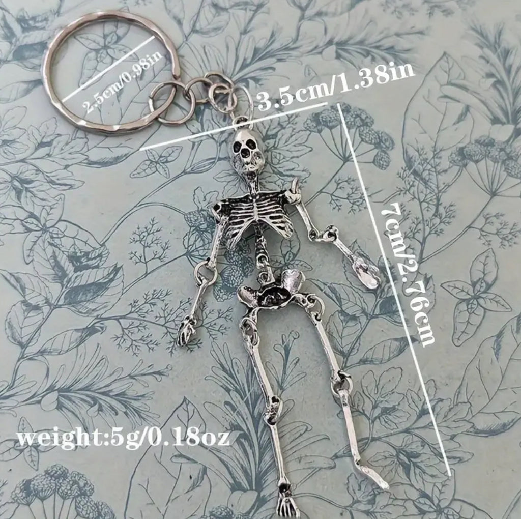 Porte-clés squelette