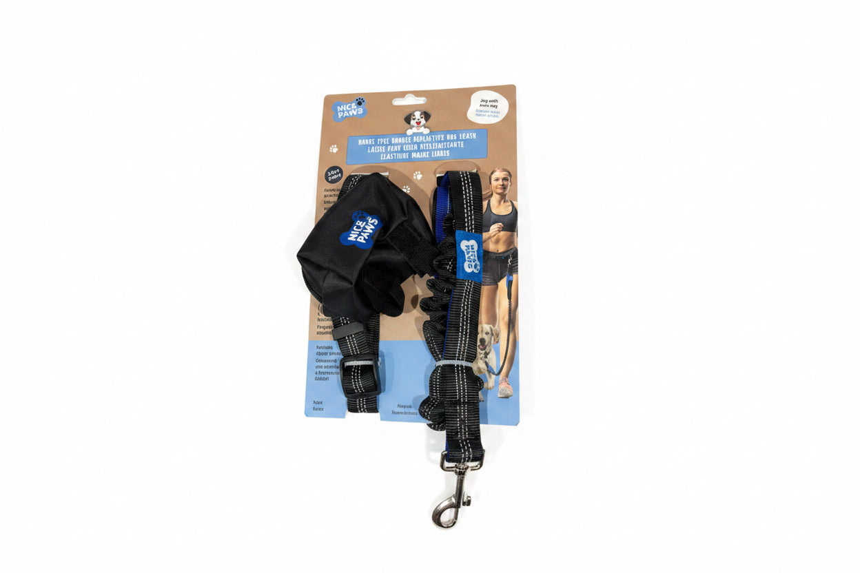 Handsfree Bungee Reflective Dog Leash Leash