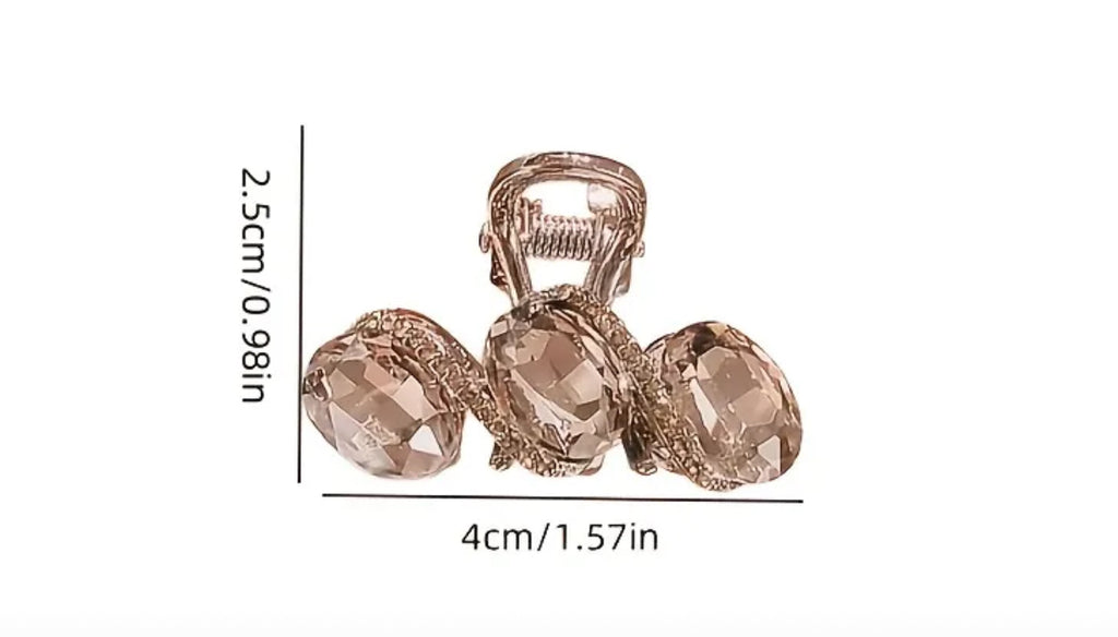 Pince à cheveux en zircone