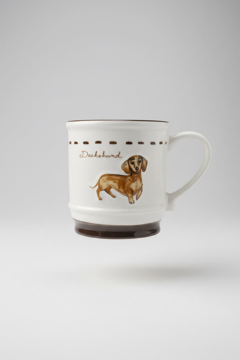 Dachshund ceramic mug