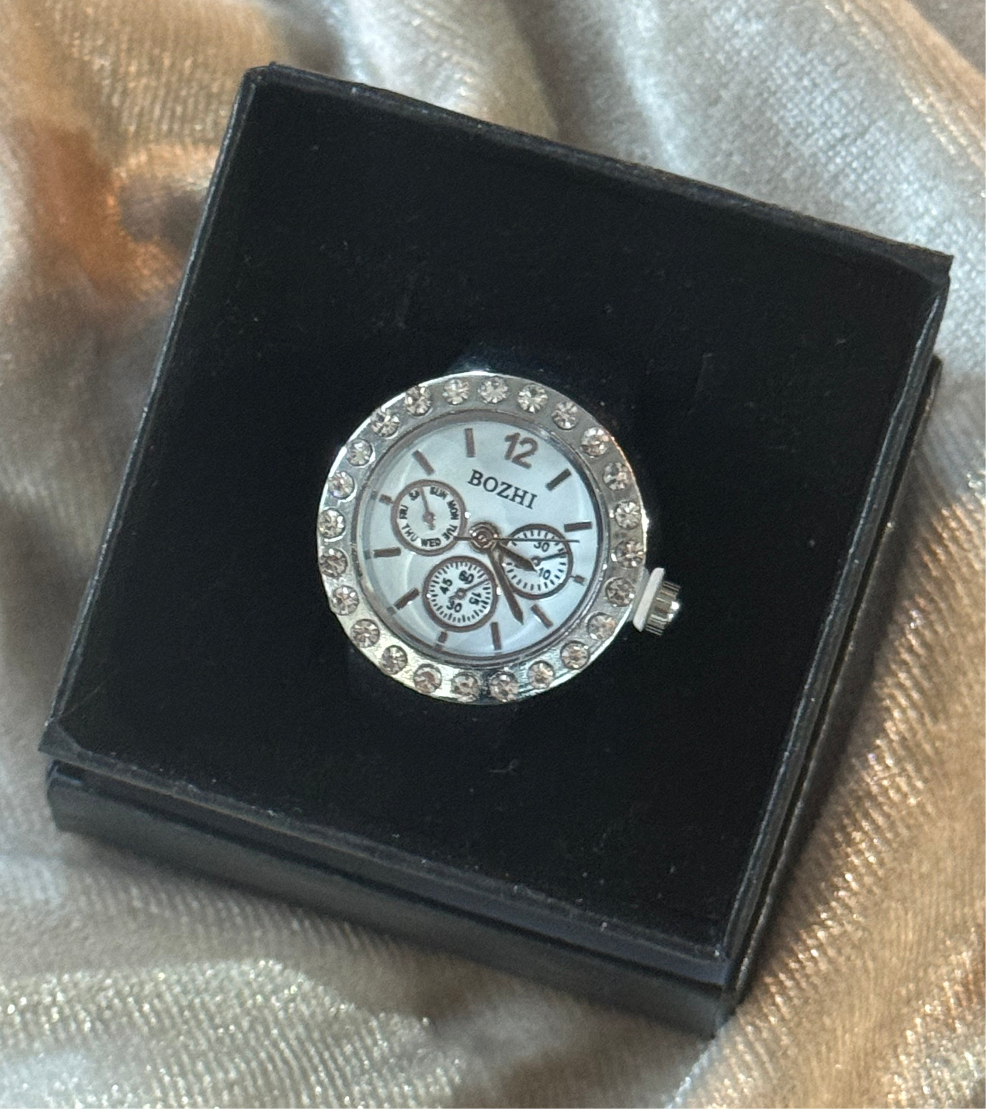 Chrono Watch Ring (3 colour choices)