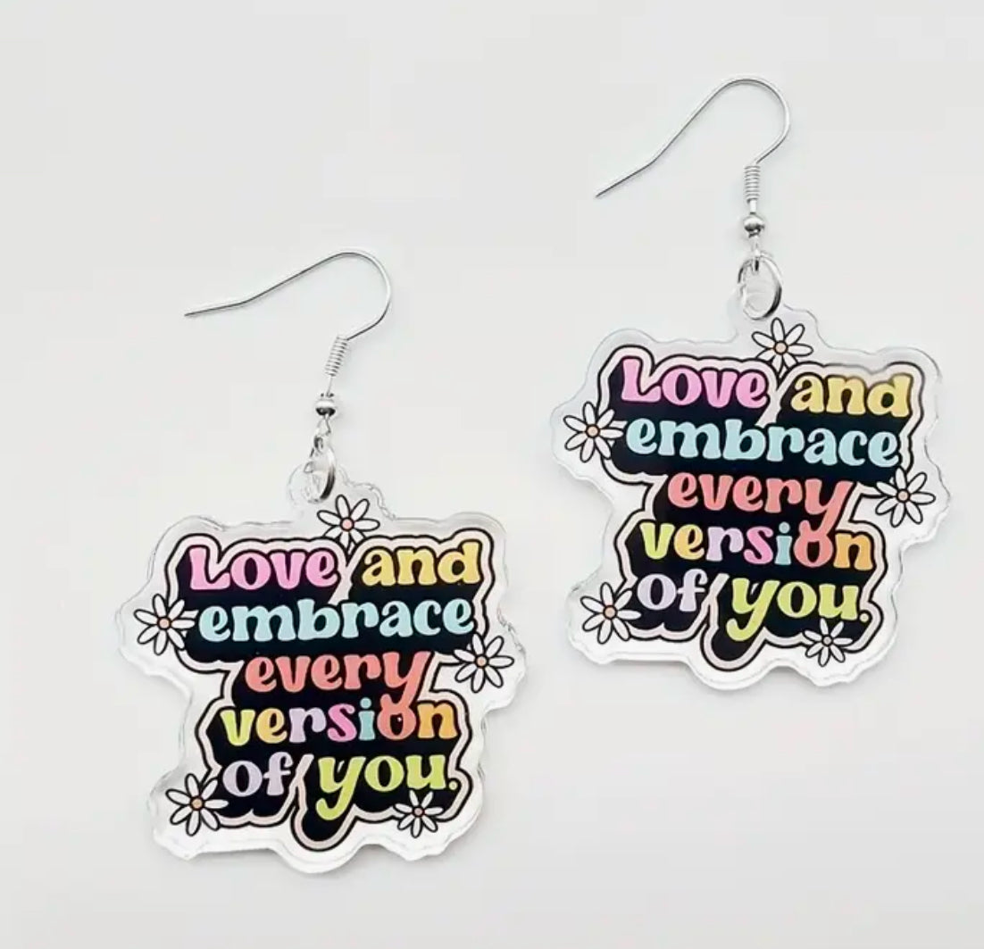 Boucles d'oreilles « Amour et Étreinte »