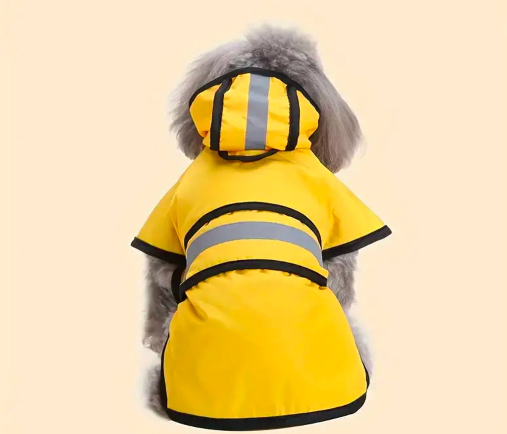 Imperméable Cape pour Chien Jaune