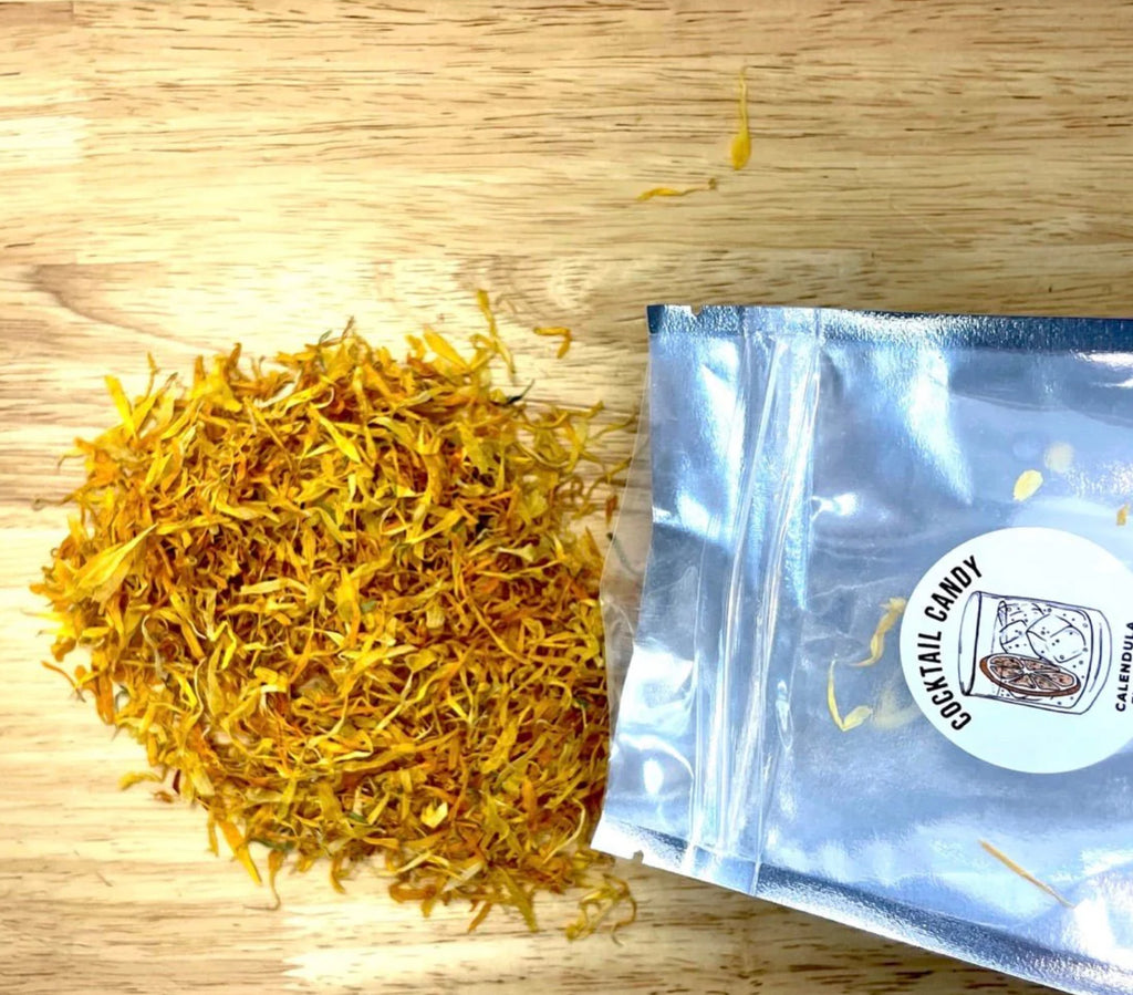 Fleurs comestibles séchées (diverses options)