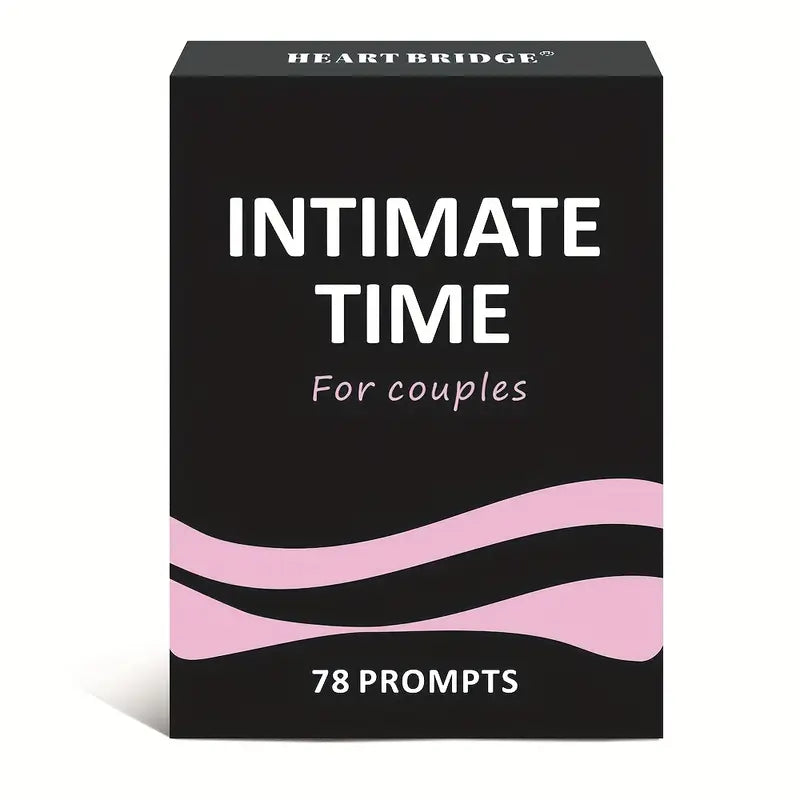 Intimate Time Couples Game Cards – 78 Conversation Prompts