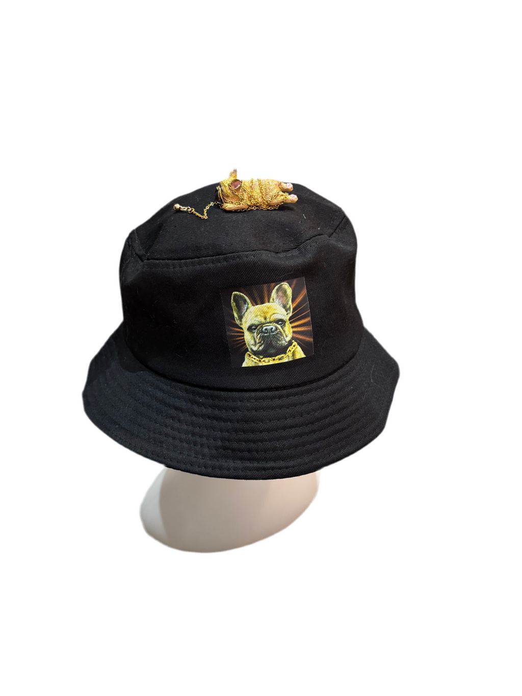 French bulldog bucket hat