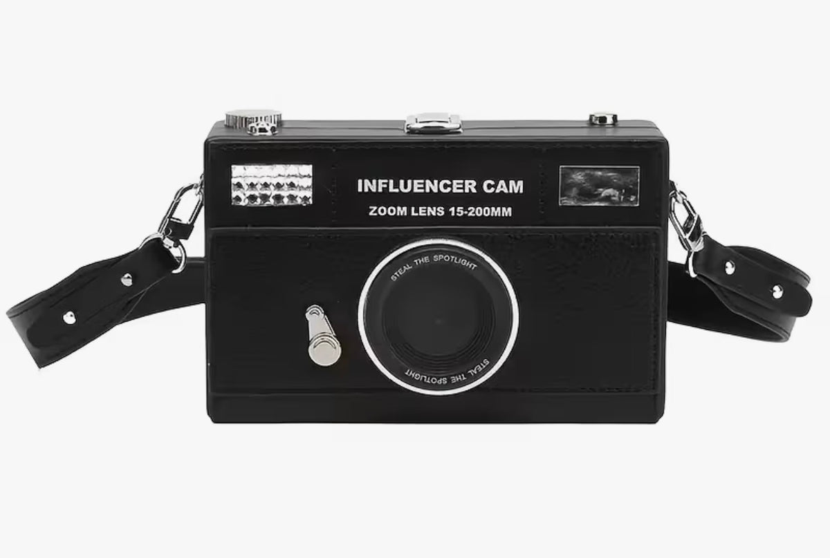 Steal the Spotlight – Camera Handbag (Black)