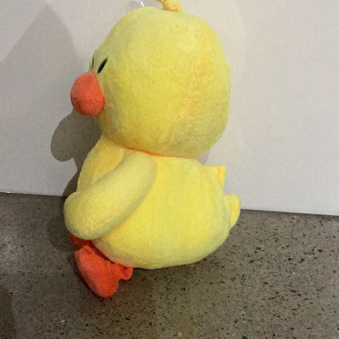 Canard en peluche avec ventouse