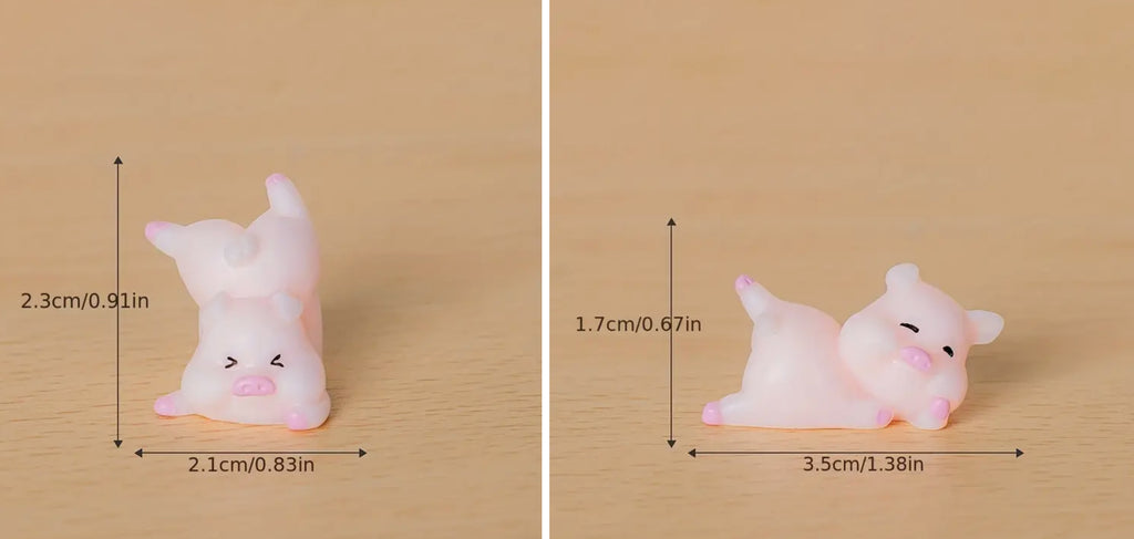 Breloque en caoutchouc en forme de cochon pour chaussures