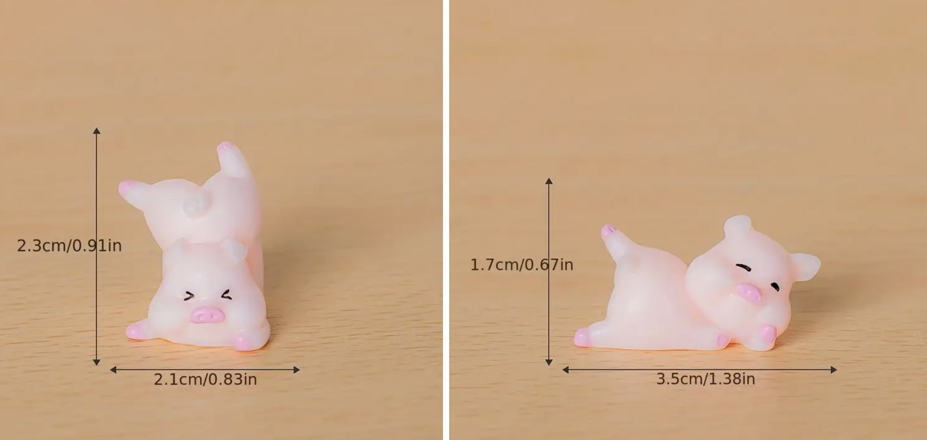 Breloque en caoutchouc en forme de cochon pour chaussures