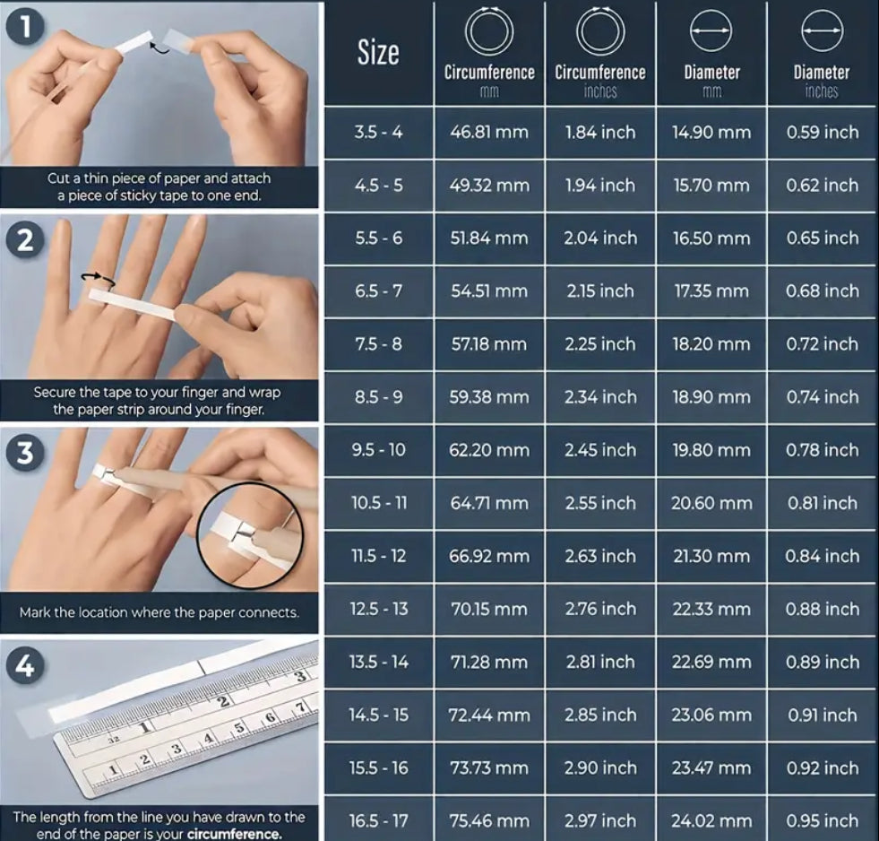 Bague anti-stress en acier inoxydable « Je suis assez »
