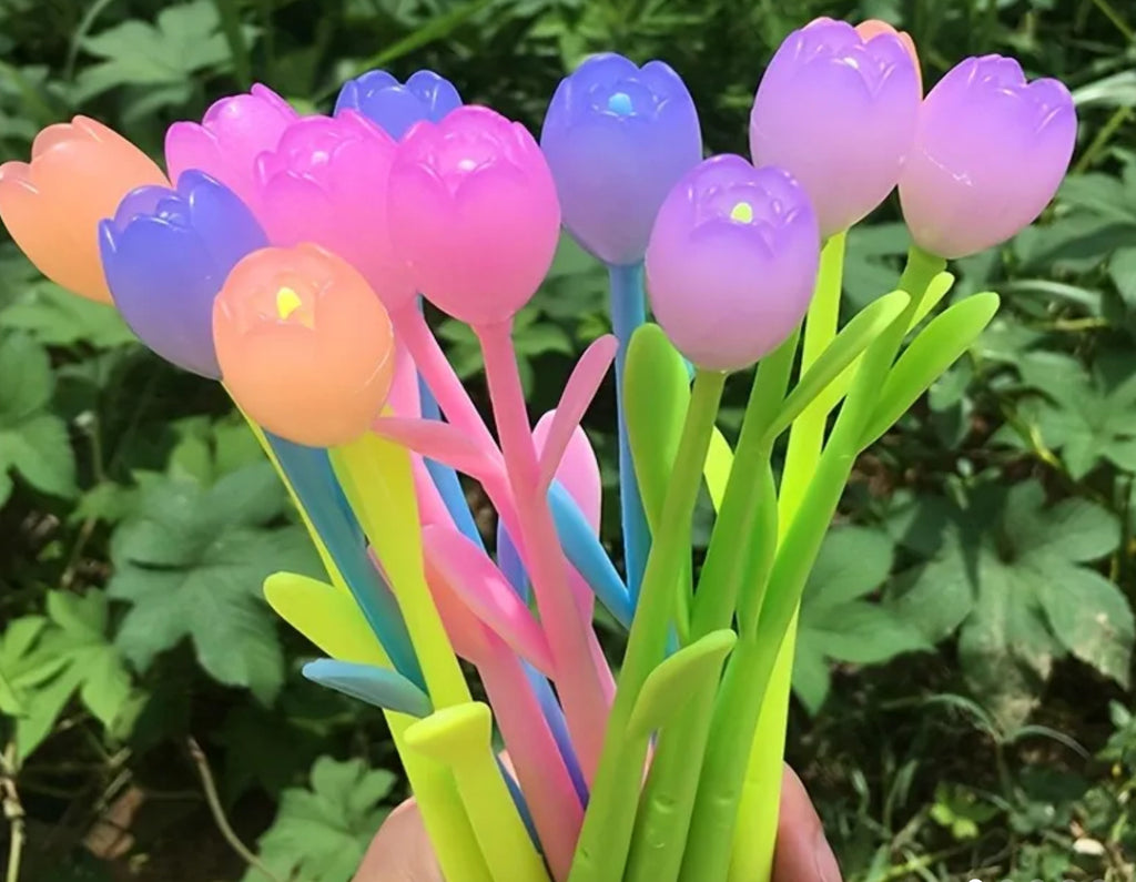 Stylo tulipe à couleur changeante