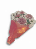 3D Pop-Up Bouquet Box Blank Greeting Card