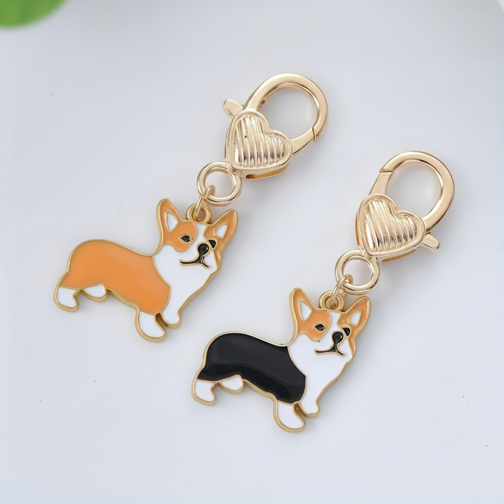 Corgi Dog Keyring