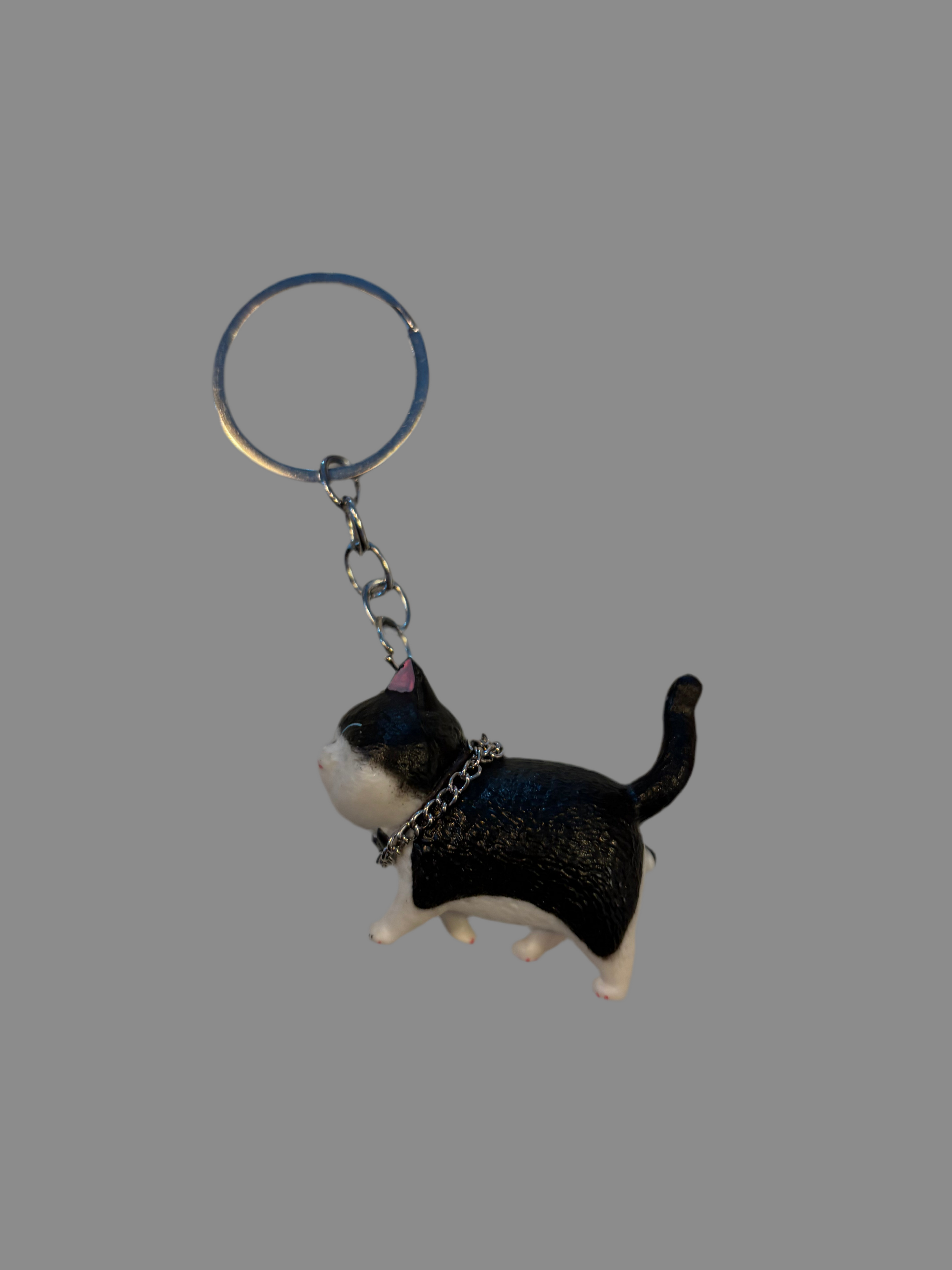 Porte-clés chat 3D