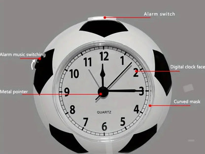 Soccer alarm clock