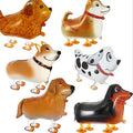 Ballon en aluminium en forme de chien