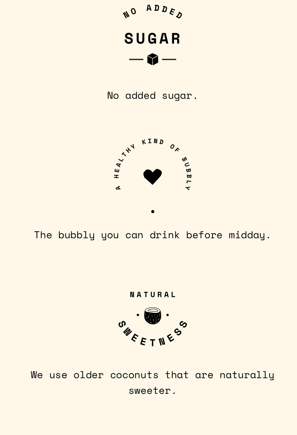 Eau de coco pétillante biologique