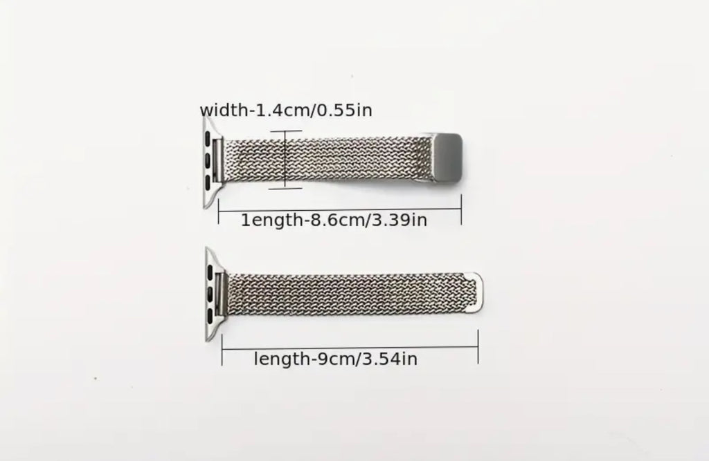 Bracelet en acier inoxydable pour Apple Watch 42, 44, 45, 49 mm