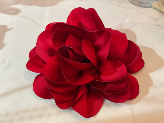 Large Flower Brooch or Clip