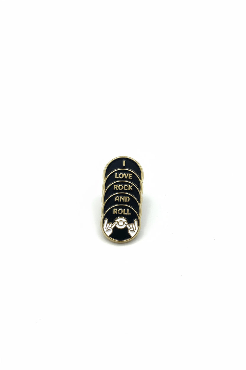 I love rock and roll Pin