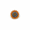 Diamanté Sunflower Brooch