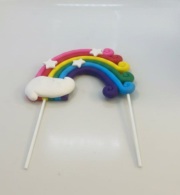 Rainbow Cake Topper