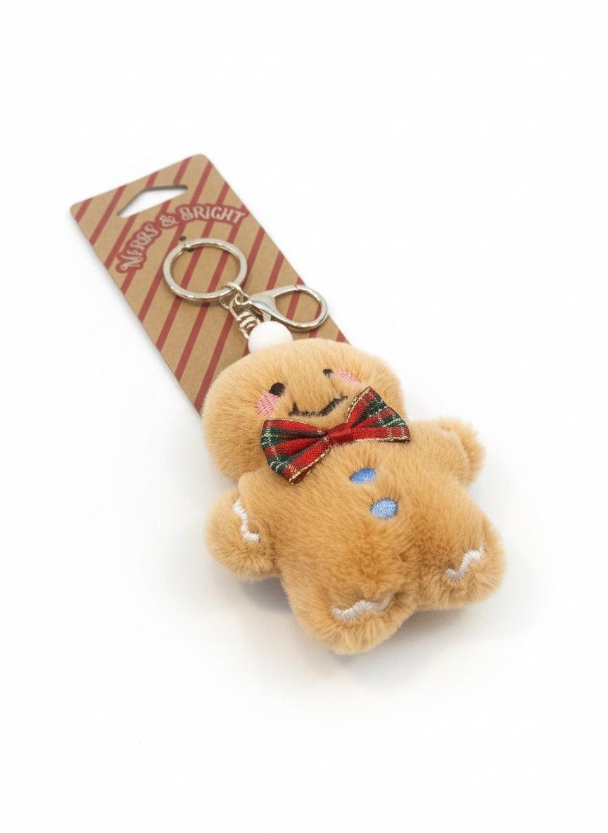 Gingerbread Man Keychain