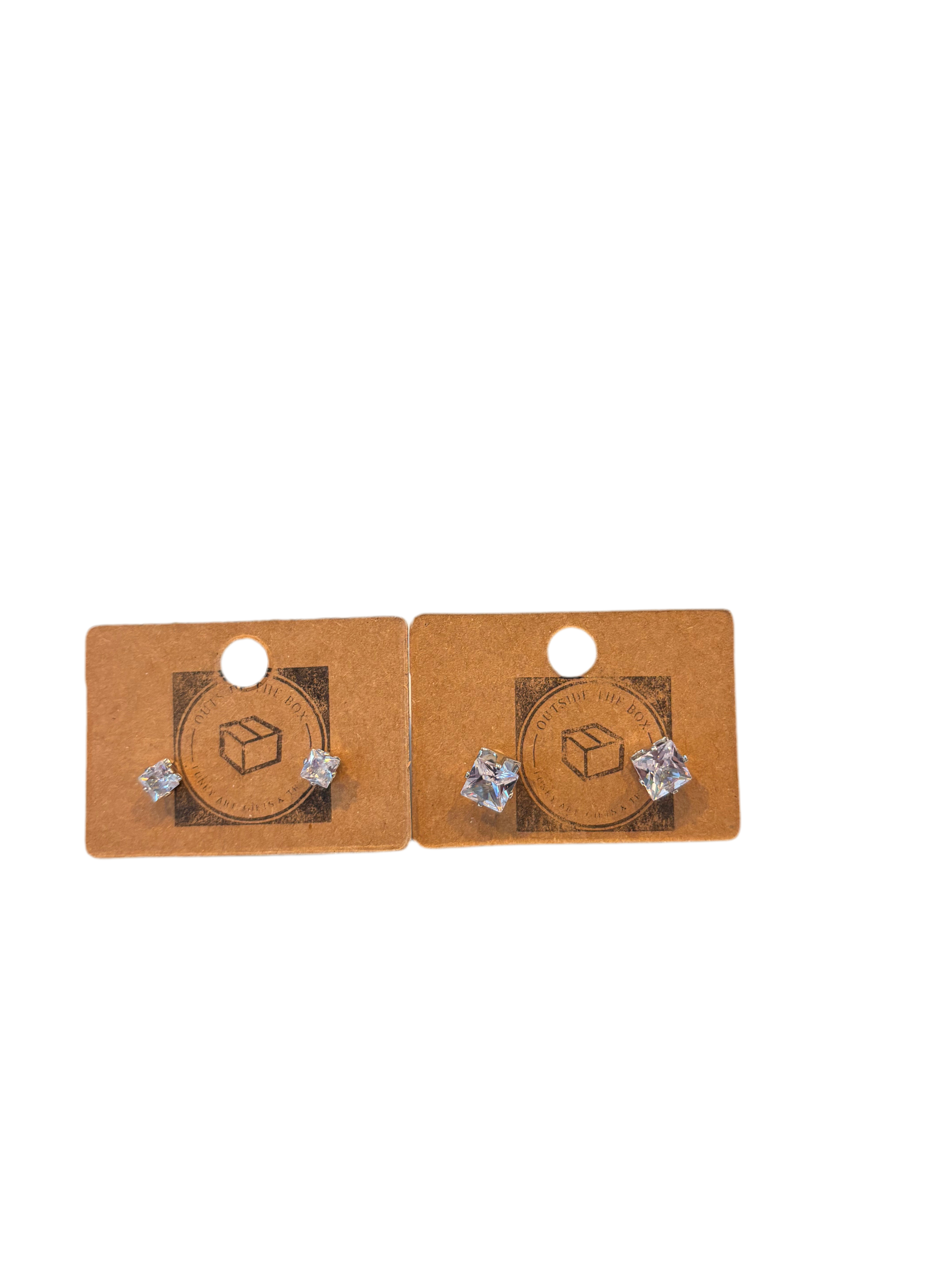Crystal Stud Earrings