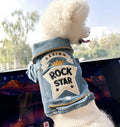 Manteau en jean design Rock Star