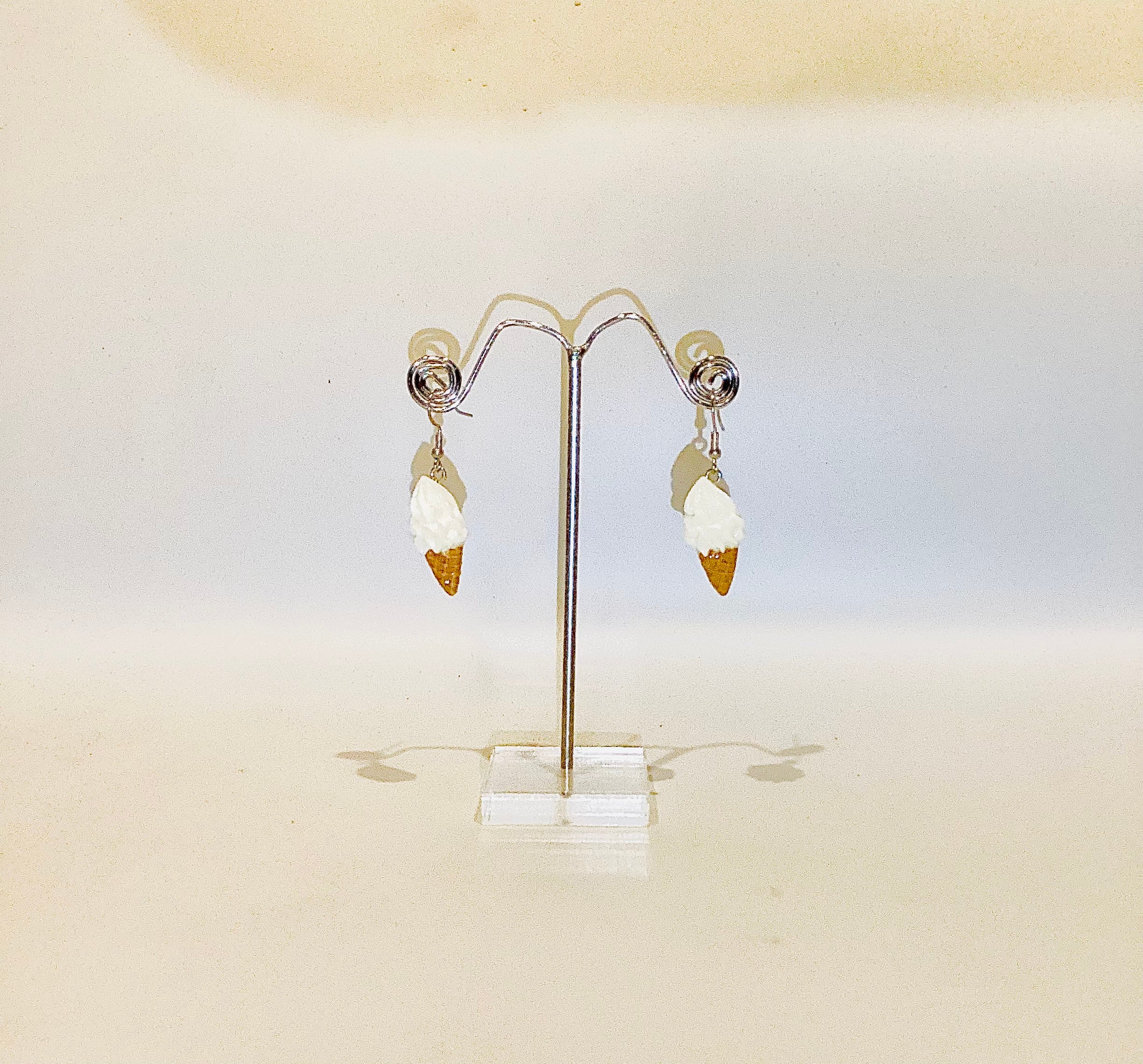 Ice-cream Sterling silver earrings