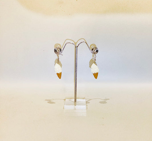 Ice-cream Sterling silver earrings