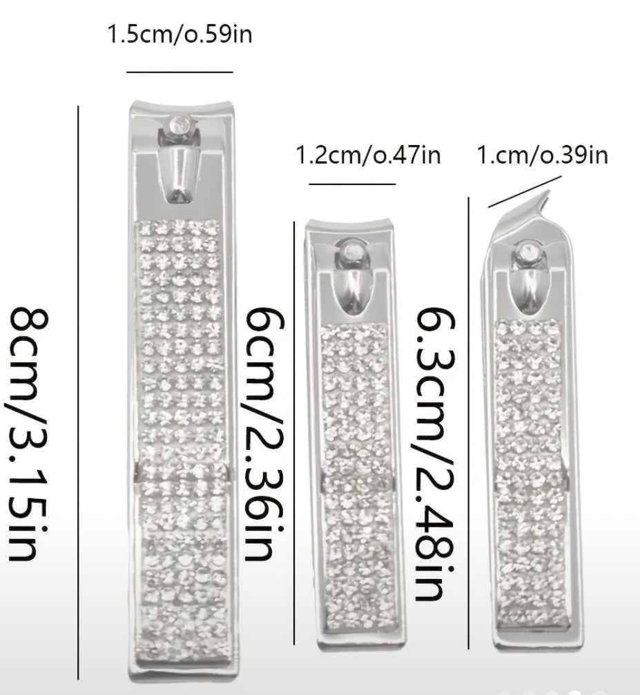 Diamante Nail Clipper