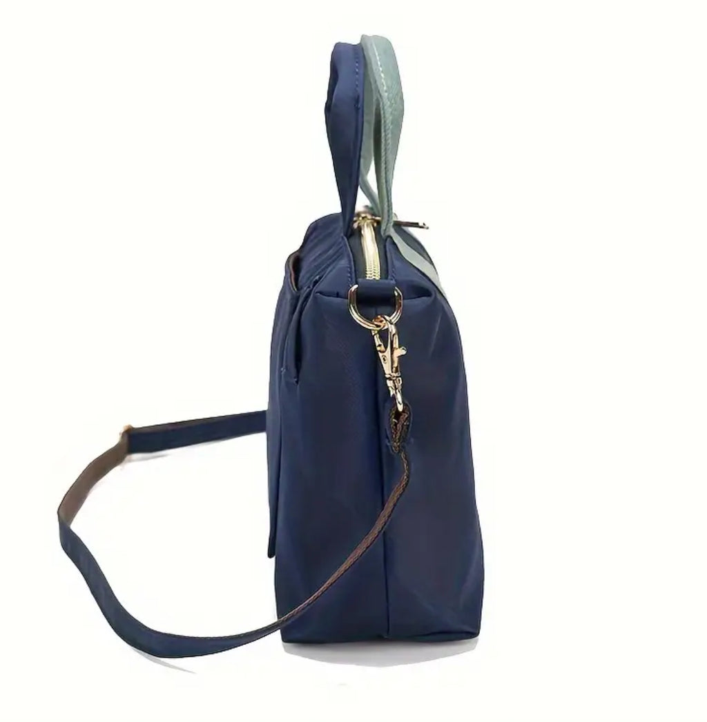 Sac à main pochette bleu Mis Zapatos