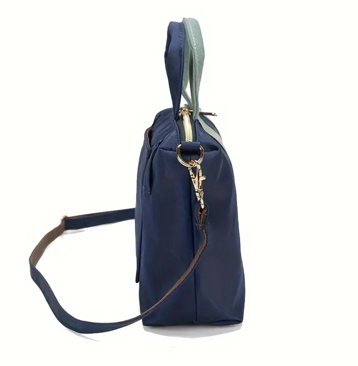 Blue Mis Zapatos clutch handbag