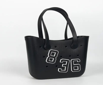 Large Black EVA Waterproof bag with Removable Numbers