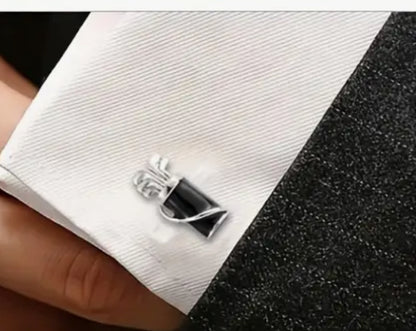 Golf clubs cuff links