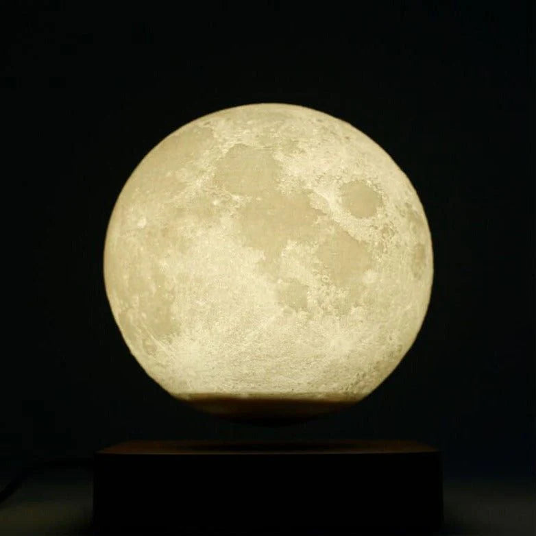 Levitating Rotating Moon Lamp