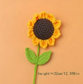 Tournesol au crochet (petit)