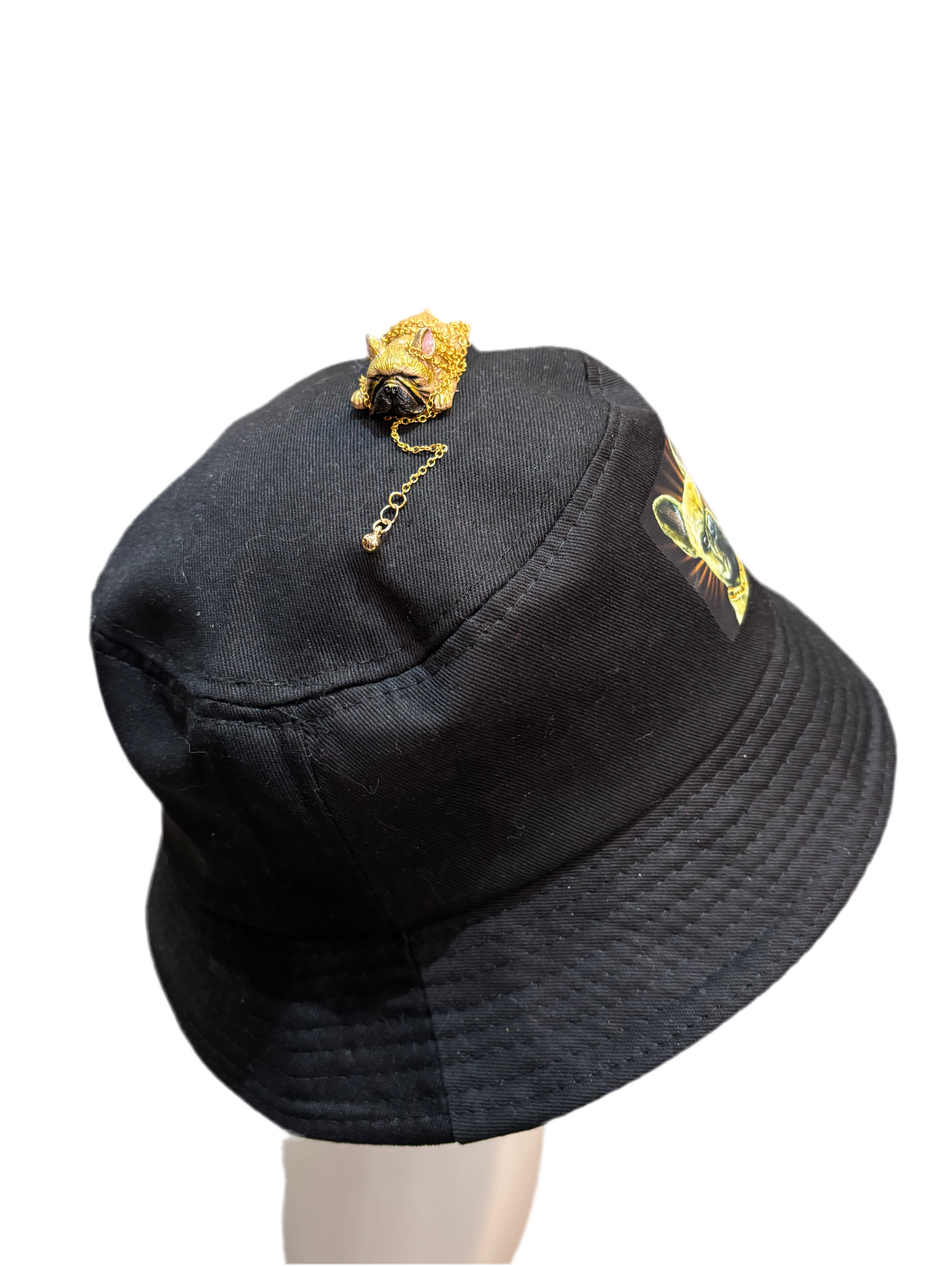 French bulldog bucket hat