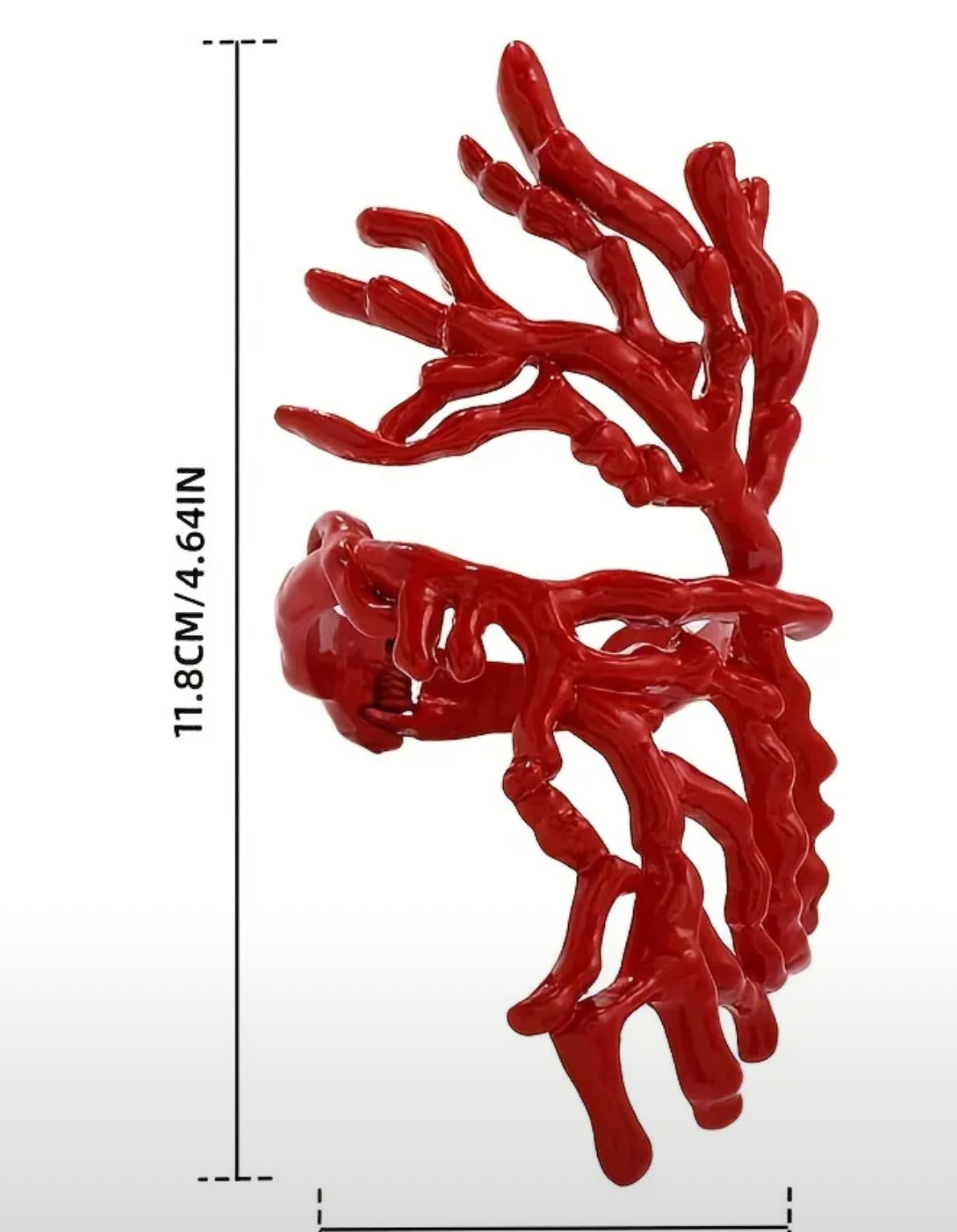 Red Coral-Like Bangle