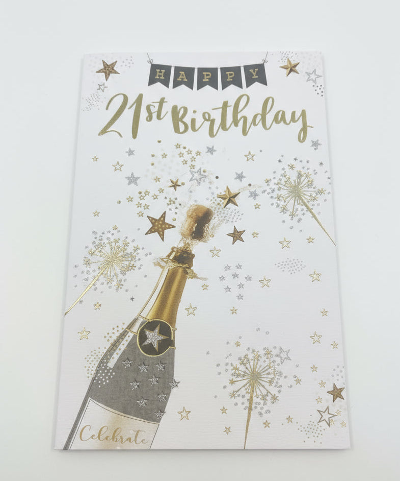 Birthday Card - Happy 21st Birthday